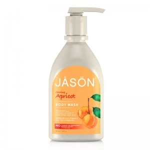 Image of Jason Glowing Apricot Body Wash With Pump 887ml