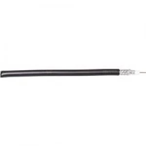 Image of Coax Outside diameter 7mm 75 Black Interkabel AC 100 PE Sold by the metre