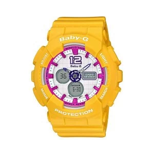 Image of Casio Baby-G Standard Analog-Digital Watch BA-120-9B - Yellow