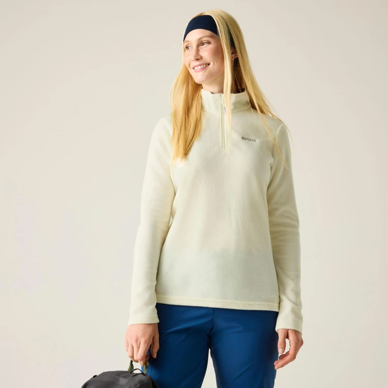 Image of Regatta Sweethart Half Zip Fleece Polar Bear(Parc female 30
