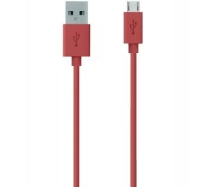 Image of Belkin 2m Micro USB Cable Red