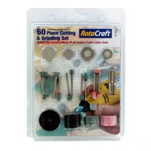 Image of Rotacraft RC9005 60pc Cutting & Grinding Set