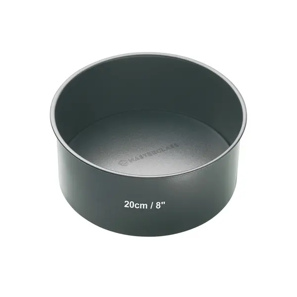 Image of MasterClass Non Stick Loose Base Deep Cake Pan Round 22cm Grey