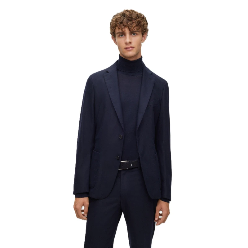 Image of Boss Mens P Hanry Inpad Formal Jacket Blue male 36 (46)