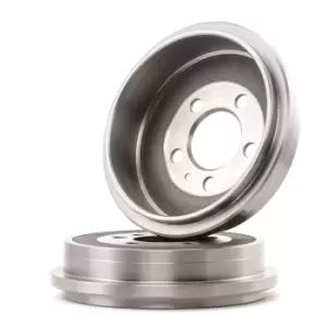 Image of TOPRAN Brake Drum VW,AUDI,SKODA 110 039 6Q0609617,6QE609617,6R0609617C Rear Brakes,Drum Brake 6Q0609617,6QE609617,6R0609617C,6Q0609617,6QE609617