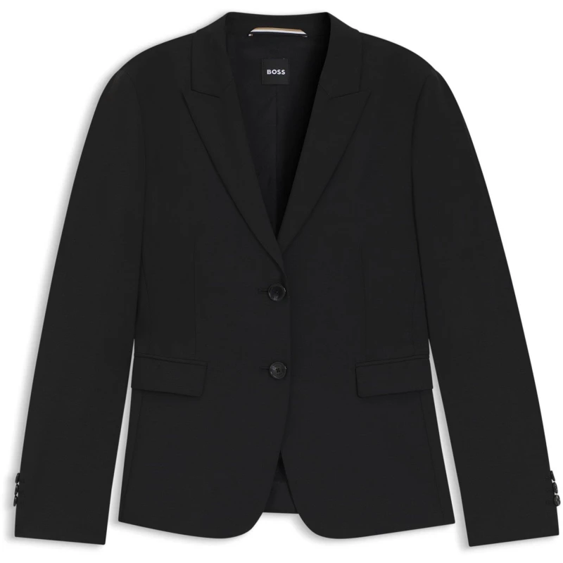 Image of Boss Womens Juleah Blazer Black female 4 (XXS)
