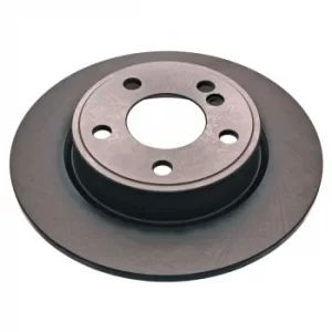 Image of Brake Disc 43816 by Febi Bilstein Rear Axle