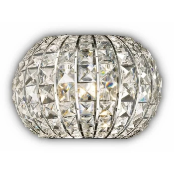 Image of Ideal Lux Lighting - Ideal Lux Calypso - 2 Light Indoor Wall Light Chrome, G9