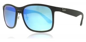 Image of Ray-Ban RB4264 Sunglasses Matte Black 601SA1 Polariserade 58mm