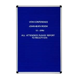 Image of Announce Groove Letter Board Wall Mounted 1SR-9060PSSGUPS 19MM