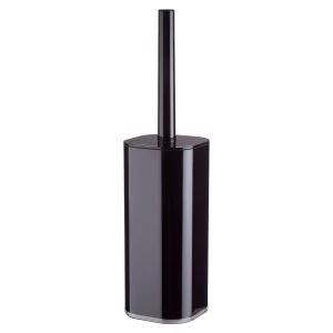 Image of Premier Housewares Ando Black Toilet Brush And Holder