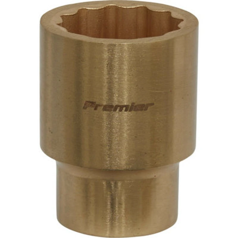 Image of Loops 23mm Non-Sparking WallDrive Socket - 1/2" Square Drive - Beryllium Copper Copper