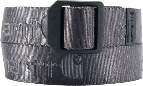 Image of Carhartt Nylon Webbing Ladder Lock Belt, grey, Size L