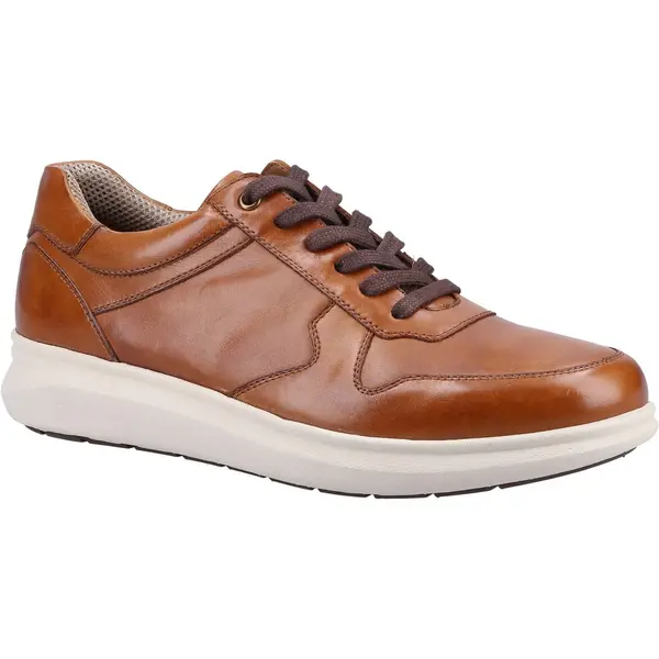 Image of Hush Puppies Mens Braxton Lace Up Casual Trainers Shoes - UK 10