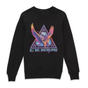 Image of Marvel Thor - Love and Thunder King Valkyrie Sweatshirt - Black - S