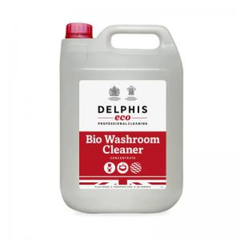 Image of Delphis Eco Delphis Bio Washroom Cleaner 5L (Pack 2) 1005082 DD