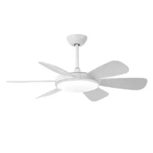 Image of Mode 6 Blade DC LED Ceiling Fan 24W CCT White