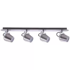 Image of Italux Lighting - Italux Josie - Modern Spotlights Satin Nickel 4 Light led, GU10