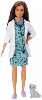Image of Barbie Career Pet Vet Doll