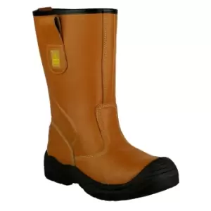 Image of Amblers Safety FS142 Safety Rigger Boot / Mens Boots (8 UK) (Tan)