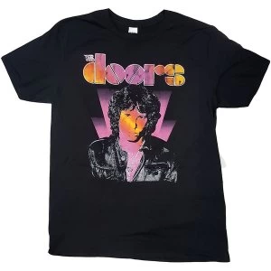 Image of The Doors - Jim Beam Unisex Medium T-Shirt - Black
