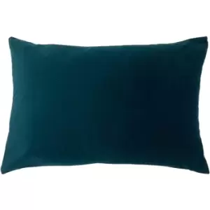 Image of Furn Velvet Cushion Cover (One Size) (Teal)