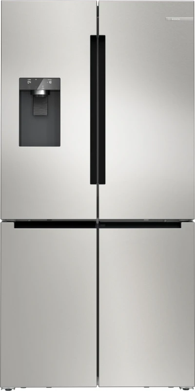 Image of Bosch Series 6 KFI96APEAG WiFi Connected Non-Plumbed Frost Free American Fridge Freezer - Stainless Steel - E Rated