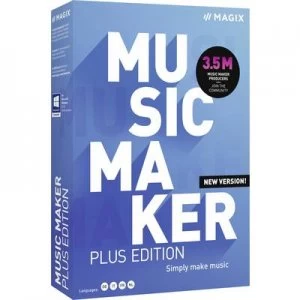 Image of Magix Music Maker Plus Edition (2021) Full version, 1 licence Windows Music