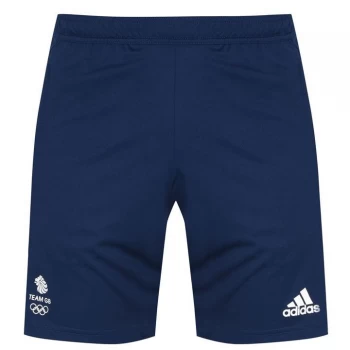 Image of adidas Great Britain Tennis Shorts Mens - Night Indigo