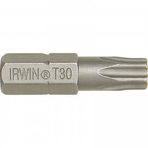 Image of Irwin Torx Screwdriver Bit T30 25mm Pack of 2