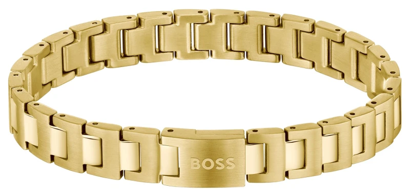 Image of BOSS 1580753 Mens Candor Gold PVD Stainless Steel Jewellery
