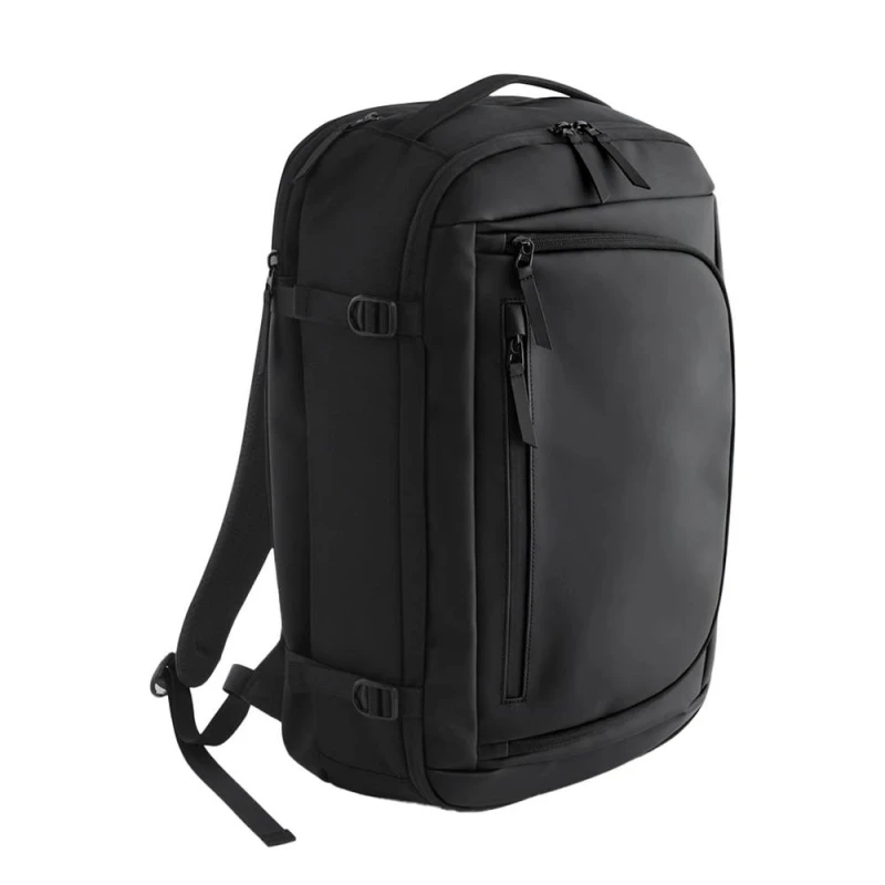 Image of Quadra Mens Zurich Travel Backpack in Black Male