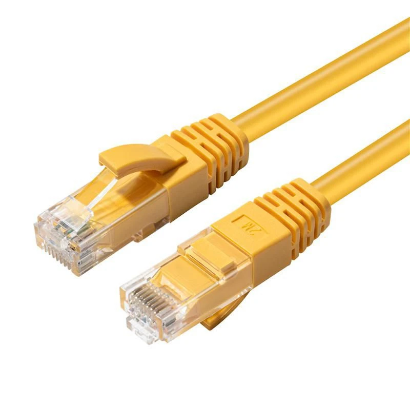 Image of Microconnect CAT6A UTP Network Cable 0.3m. Yellow