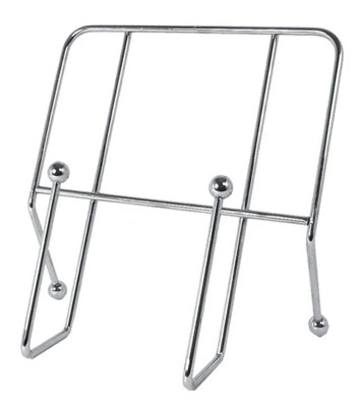 Image of Premier Housewares Reyna Miles Chrome Cookbook Stand Silver