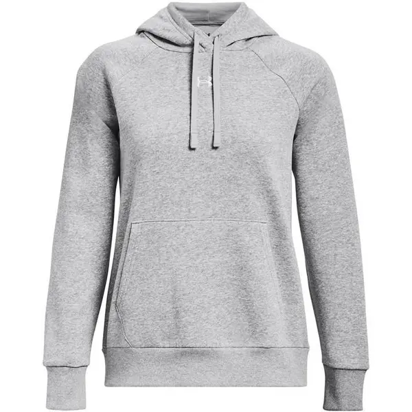 Image of Under Armour Rival Fleece Hoodie Womens 8 (XS) Black 67884103310