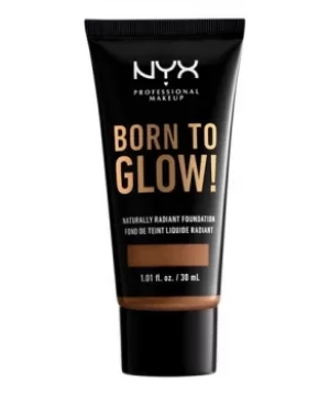 Image of NYX Professional Makeup Born To Glow Naturally Radiant Foundation Cappuccino