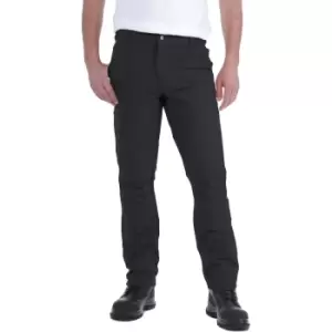 Image of Carhartt Mens Stretch Duck Double Front Rugged Work Trousers Waist 30' (76cm), Inside Leg 30' (76cm)