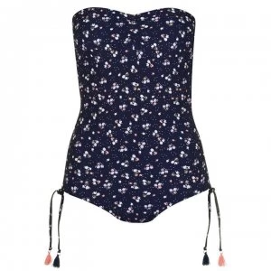 Image of Seafolly Remix CD Bandeau Swimsuit - Indigo