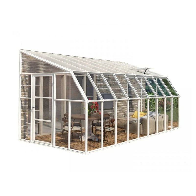Image of 8' x 18' Palram Canopia Rion Clear Sun Room (2.57m x 5.70m)