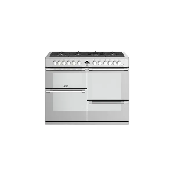 Image of Stoves Sterling ST STER S1100DF MK22 SS 100cm Dual Fuel Range Cooker - Stainless Steel - A Rated