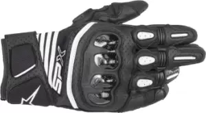 Image of Alpinestars SP X Air Carbon V2 Motorcycle Gloves, black, Size S, black, Size S