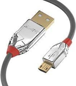 Image of 1.8m Value USB 2.0 A to B Grey Cable