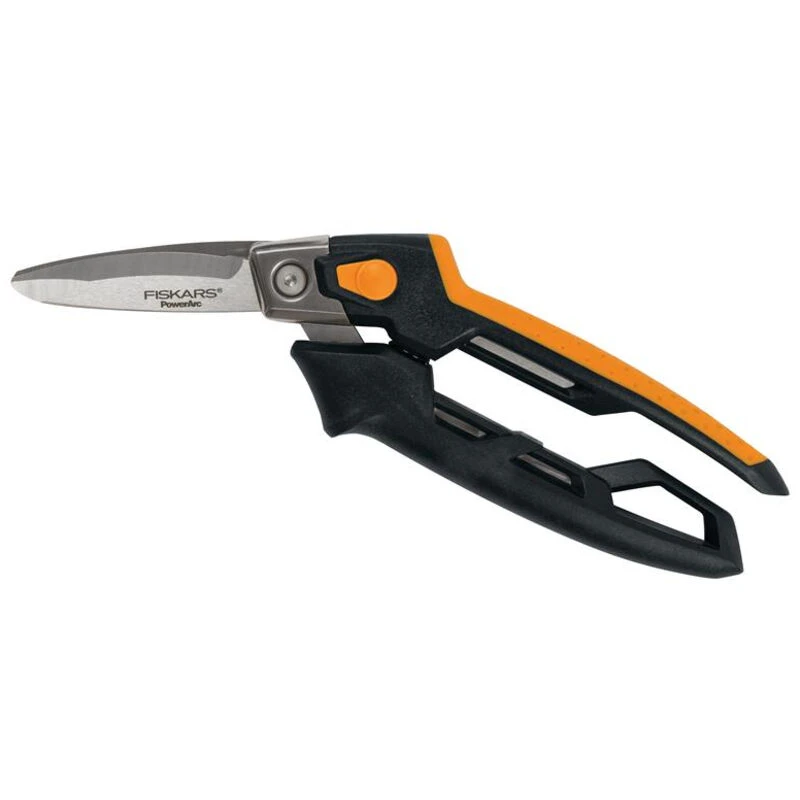 Image of Fiskars PowerArc Heavy-Duty Utility Snips Black unisex