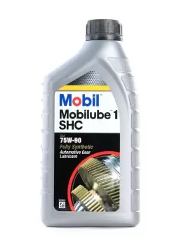 Image of MOBIL Transmission Oil 142382 VW,AUDI,MERCEDES-BENZ,Golf V Schragheck (1K1),Transporter IV Bus (70B, 70C, 7DB, 7DK, 70J, 70K, 7DC, 7DJ)