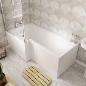 Image of Wickes L Shaped Front Bath Panel 1700 mm