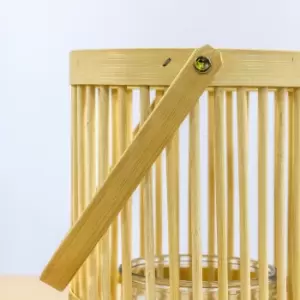 Image of Ash Lantern Natural Small Brown