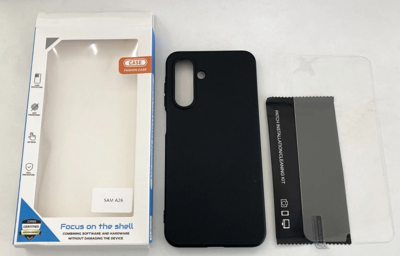 Image of Accuratus Accuratus MOB-SA26-SCAS+SP-B mobile phone case Shell case Black MOB-SA26-SCAS+SP-B