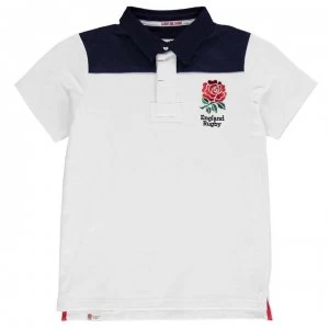 Image of RFU England Short Sleeve Jersey Junior Boys - White