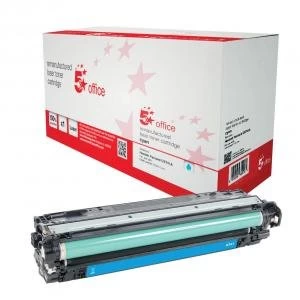 Image of 5 Star Office HP 307A Cyan LaserJet Toner Cartridge