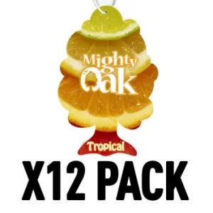 Image of Tropical (Pack Of 12) Mighty Oak Air Freshener